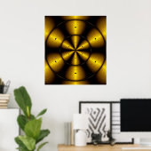 Gouden Oogst Poster (Thuiskantoor)