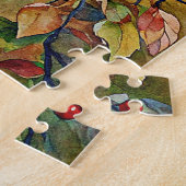 gouden oogstpuzzel legpuzzel (Zijkant)