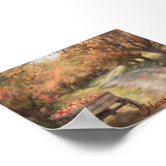 gouden oogstweg poster (Hoek)