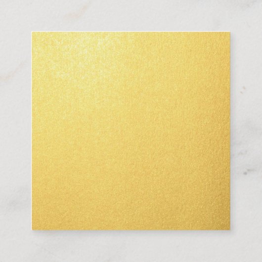 Gouden Oorbel Display Kaart Houder Handgemaakte Si Vierkante Visitekaartje (Achterkant)