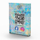 Gouden Opal Neem contact met ons op QR-code Social Fotoblokken (Rechts)