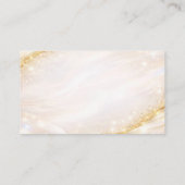 Gouden Opal Steen VISITEKAARTJE (Achterkant)