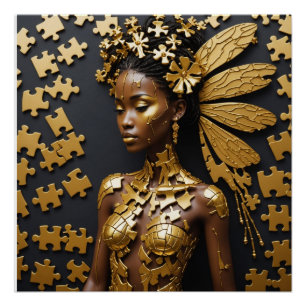 Gouden Opstijging Perfect Poster