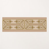 gouden opulent yogamat (Voorkant (horizontaal))