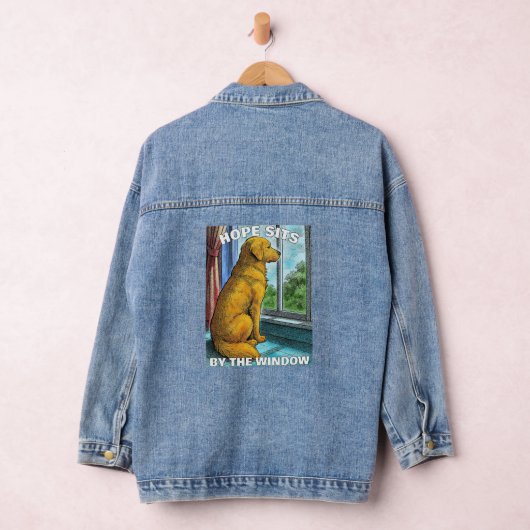 gouden opvrager denim jacket (Hangar)