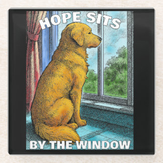 gouden opvrager glazen onderzetter