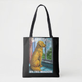 gouden opvrager tote bag (Voorkant)