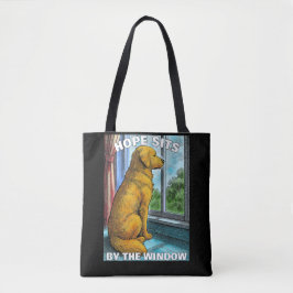 gouden opvrager tote bag