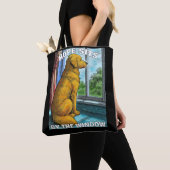 gouden opvrager tote bag (Dichtbij)