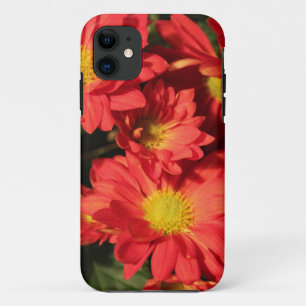 Gouden,oranje kleur madeliefjes bloemen. Case-Mate iPhone case