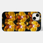 ✨ Gouden Orchidee Bloesem Elegantie 💛 Exotische B Case-Mate iPhone Case (Achterkant (horizontaal))
