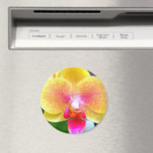 Gouden Orchidee van Power Flower Magneet (Insitu (Vaatwasser))