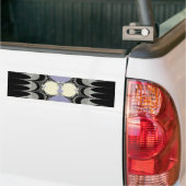 Gouden Ornament Bumpersticker (Op Truck)