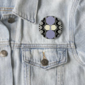 Gouden Ornament Ronde Button 5,7 Cm (In situ)