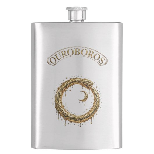 Gouden Ouroboros Flacon (Voorkant)