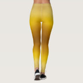 gouden overblijfsel leggings (Achterkant)