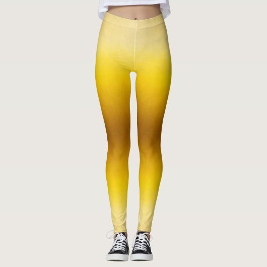 gouden overblijfsel leggings (Voorkant)