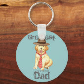 Gouden pa sleutelhanger (Voorkant)