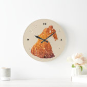 Gouden paar, kus, Romance wandklok (Huis)