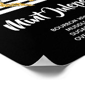 Gouden Paard Derby Mint Juleps Poster (Hoek)