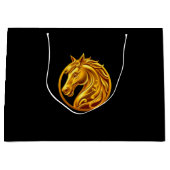 Gouden Paard Groot Cadeauzakje (Voorkant)