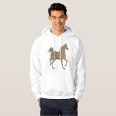Gouden Paard Hoodie (Voorkant volledig)