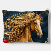 Gouden Paard met Golvende Manen Etui (Achterkant)