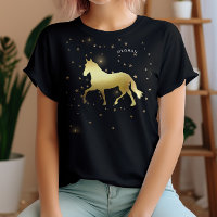 Gouden Paard Sterren Equestrian Monogram