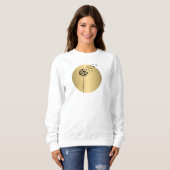 Gouden Paardenbloem Sweatshirt (Voorkant volledig)