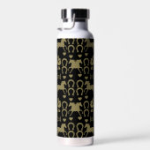 Gouden Paardrijden Waterfles (Rechts)