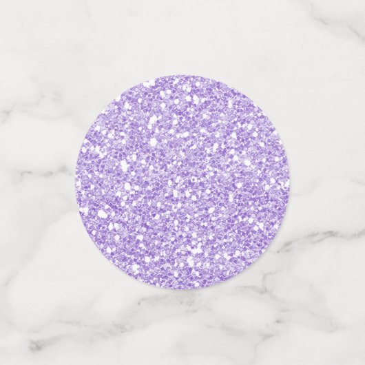 Gouden Paarse & Aqua Blue Glitter Sparkle Confetti (Kleine voorkant)