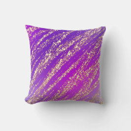 Gouden Paarse Schattigee Bright Fun Kussen