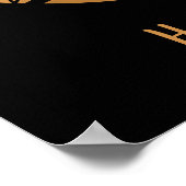 Gouden paasei poster (Hoek)