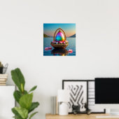 Gouden paasei poster (Thuiskantoor)