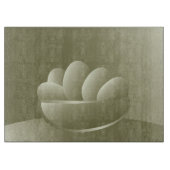 gouden paaseieren snijplank (Voorkant)