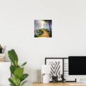 Gouden Pad naar Verlichting Poster (Thuiskantoor)