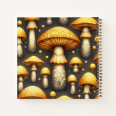 Gouden Paddenstoelen Notitieboek (Achterkant)
