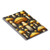 Gouden Paddenstoelen Notitieboek (Rechterzijde)