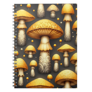 Gouden Paddenstoelen Notitieboek
