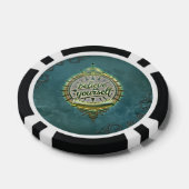 Gouden paden: geloof in jezelf. poker chips (Enkel)