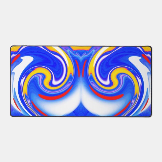 Gouden paden kunst bureaumat (Voorkant)