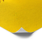 Gouden Palm - Abstract Tropical Energy Poster (Hoek)