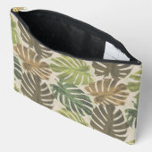 Gouden Palm tropische bladeren Etui (Open)