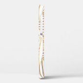 Gouden palmbladeren: art deco. Case-Mate iPhone case (Achterkant / Links)