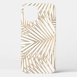 Gouden palmbladeren: art deco. Case-Mate iPhone case