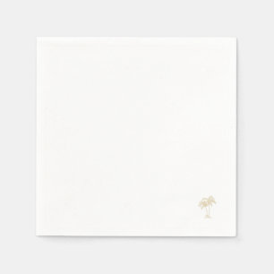 Gouden Palmboom II Servet