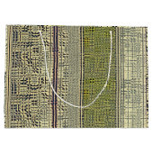 Gouden panelen groot cadeauzakje (Achterkant)
