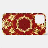 Gouden parel: decoratieve lijsten illustratie. Case-Mate iPhone case (Achterkant (horizontaal))