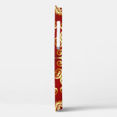 Gouden parel: decoratieve lijsten illustratie. Case-Mate iPhone case (Achterkant / Links)