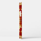 Gouden parel: decoratieve lijsten illustratie. Case-Mate iPhone case (Achterkant / Rechts)